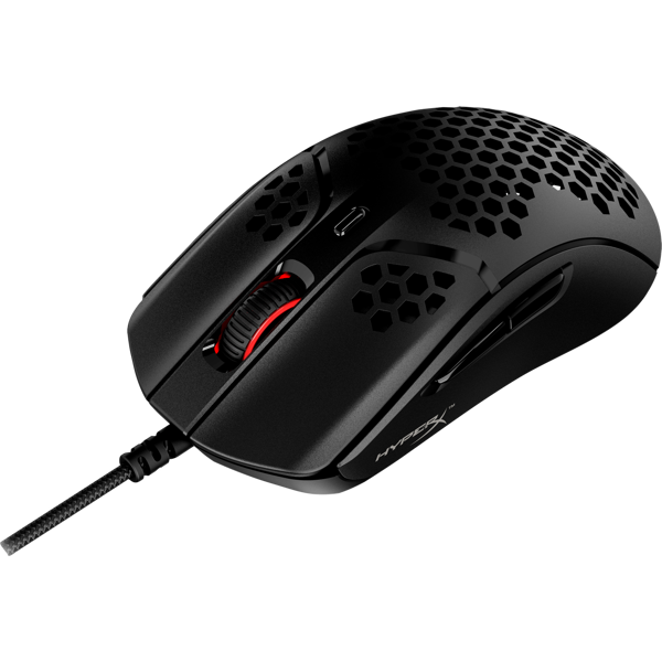 მაუსი HyperX 4P5P9AA Pulsefire, Wired, USB, Gaming Mouse, Black