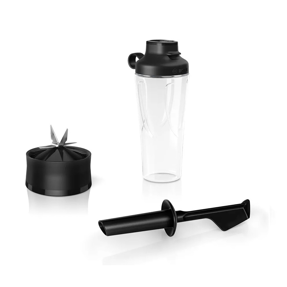 ბლენდერი Bosch MMB6384M, 1200W, 1.5L, Blender, Black/Silver