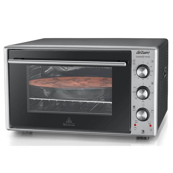 ელექტრო ღუმელი Arzum AR2002, 1600W, 50L, Electric Oven, Black/Silver