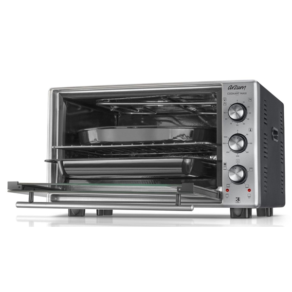 ელექტრო ღუმელი Arzum AR2002, 1600W, 50L, Electric Oven, Black/Silver