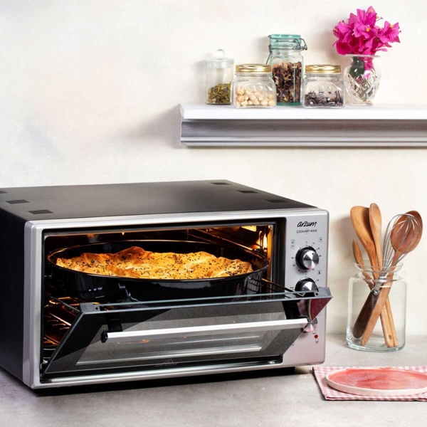 ელექტრო ღუმელი Arzum AR2002, 1600W, 50L, Electric Oven, Black/Silver