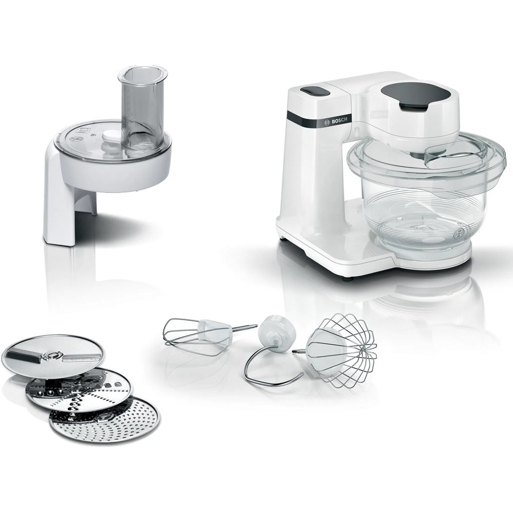 სამზარეულოს კომბაინი Bosch MUMS2TW01, 700W, 3.8L, Food Processor, White