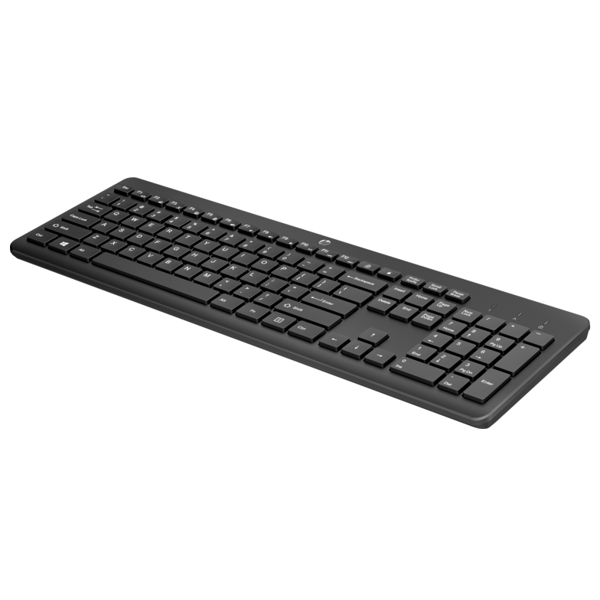 HP 3L1E7AA 230, Wireless, USB, Keyboard, Black