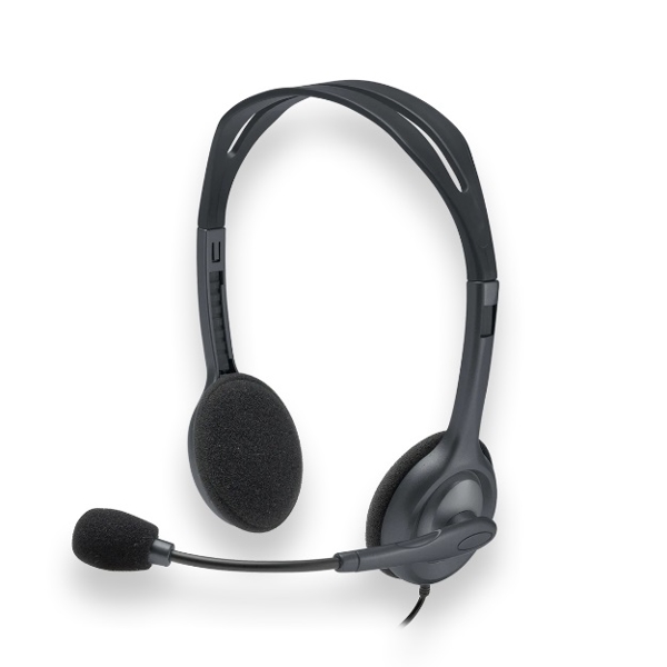 ყურსასმენი Logitech L981-000593 H111, Headphones, Wired, 3.5mm, Black