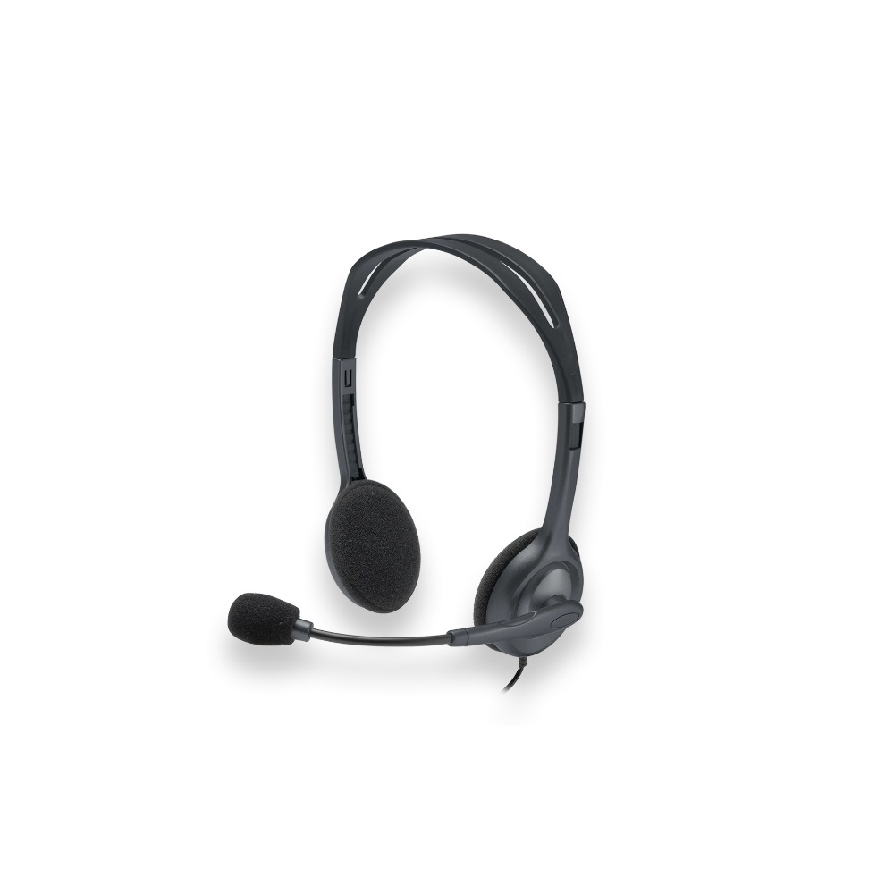 Logitech L981-000593 H111, Headphones, Wired, 3.5mm, Black