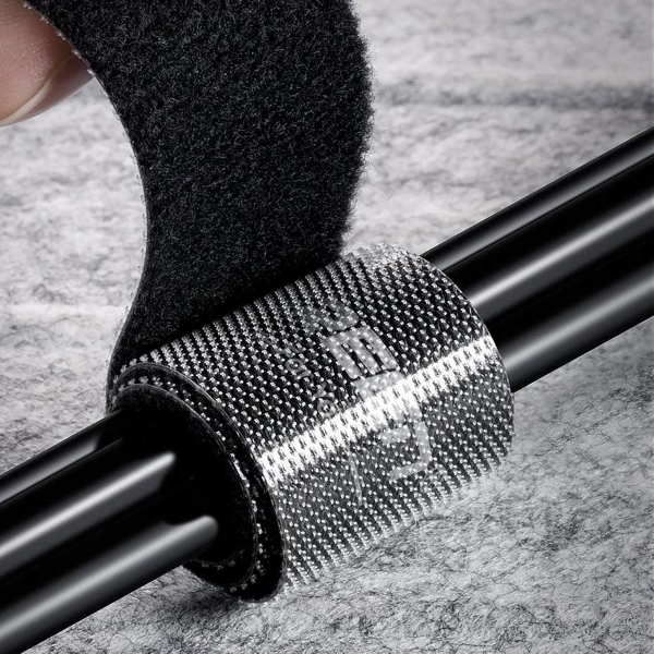 კაბელ მენეჯერი UGREEN LP124 (60484), Cable Organizer, 2m, Black EOL