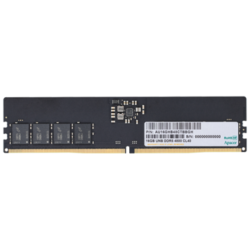 ოპერატიული მეხსიერება Apacer FL.16G2A.PTH, RAM 16GB, DDR5 DIMM, 4800MHz