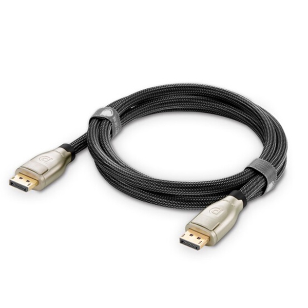 ვიდეო კაბელი UGREEN DP107 (30120), DisplayPort To DisplayPort, 2m, Gold/Black