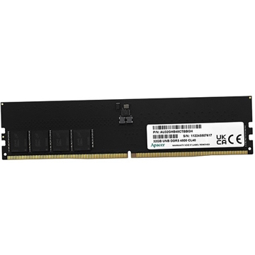 ოპერატიული მეხსიერება Apacer FL.32G2A.PTH, RAM 32GB, DDR5 DIMM, 4800MHz