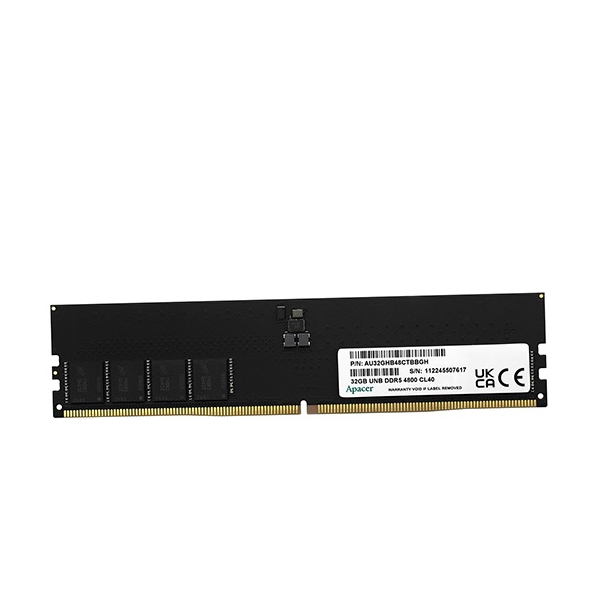 ოპერატიული მეხსიერება Apacer FL.32G2A.PTH, RAM 32GB, DDR5 DIMM, 4800MHz