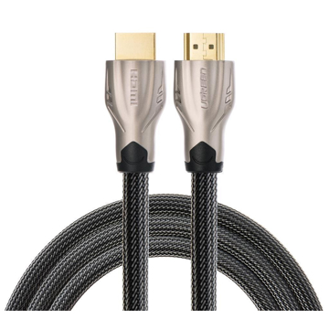 HDMI კაბელი UGREEN HD102 (11195), 2.0 4K HDMI To HDMI, 10m, Gold/Blak EOL