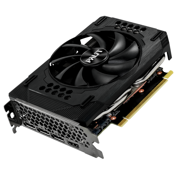 ვიდეო დაფა Palit NE63060019P1-190AF, GeForce RTX 3060 StormXl, 8GB, 128bit, HDMI, DP, Black