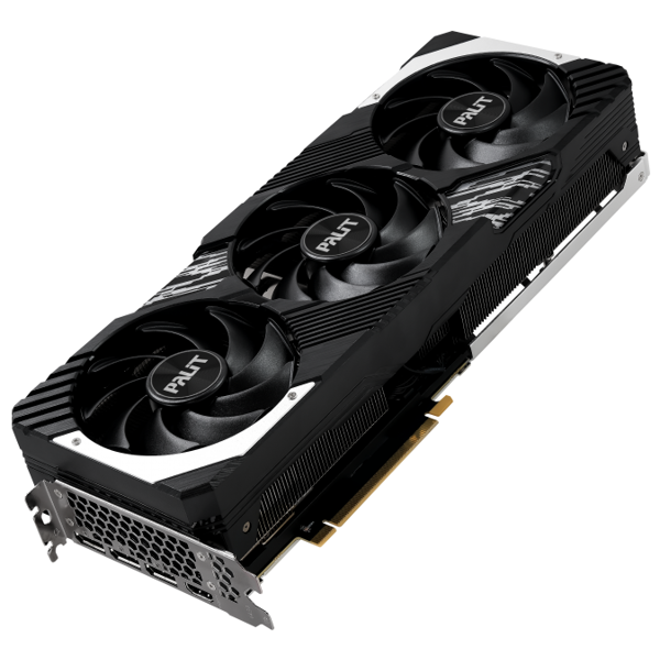 ვიდეო დაფა Palit NED4080019T2-1032A, GeForce RTX 4080 GamingPro, 16GB, 256bit, HDMI, DP, Black