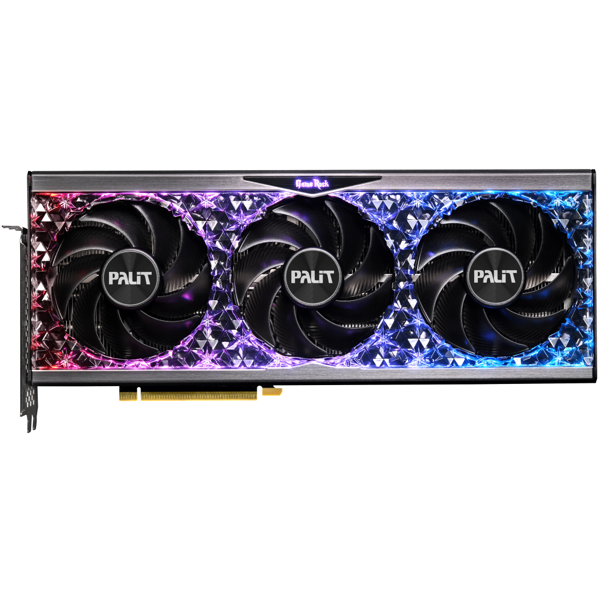 ვიდეო დაფა Palit NED4080019T2-1030G, GeForce RTX 4080 Gamerock, 16GB, 256bit, HDMI, DP, Black