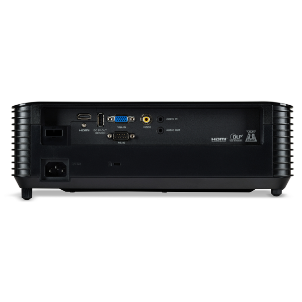 პროექტორი Acer MR.JTW11.001 X1328Wi, DLP Projector, WXGA 1280x800, 4500lm, 20000:1, Black