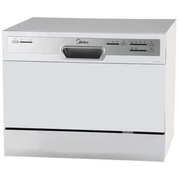 ჭურჭლის სარეცხი მანქანა Midea MCFD55200W, A+, 49Dba, Dishwasher, White