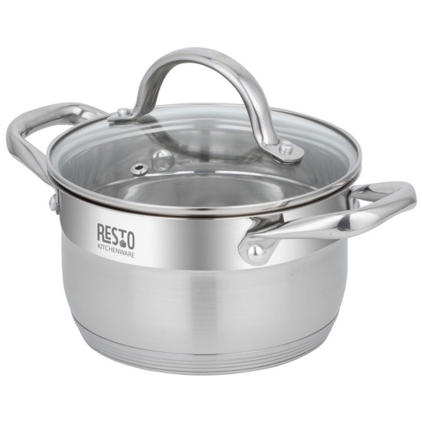 ქვაბი Resto 92102, 1.9L, 16cm, Silver