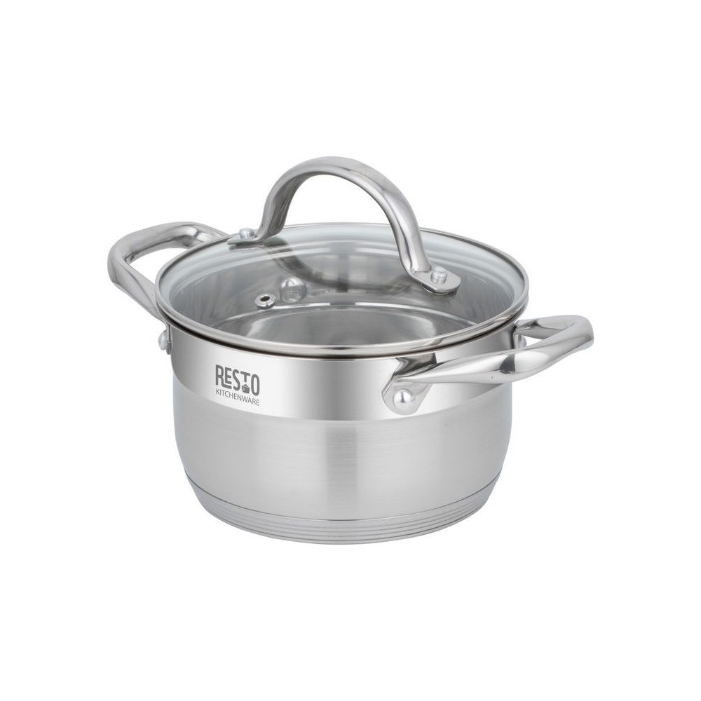 ქვაბი Resto 92102, 1.9L, 16cm, Silver