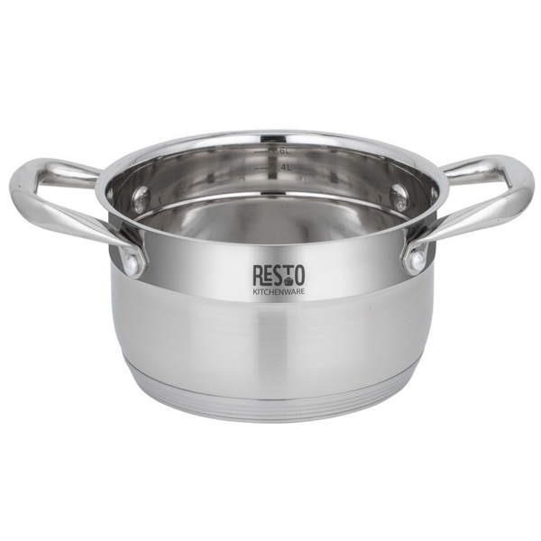 ქვაბი Resto 92102, 1.9L, 16cm, Silver