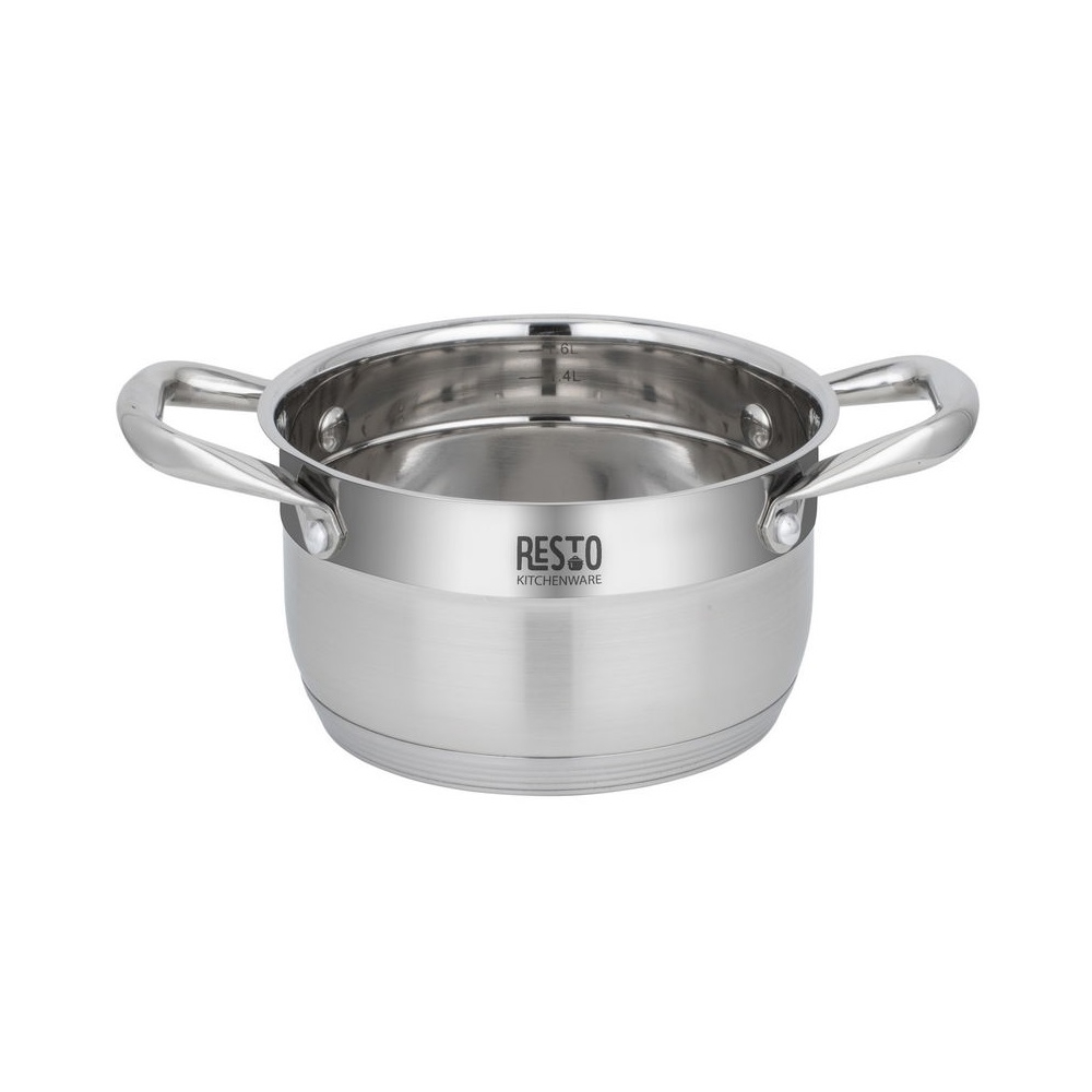 ქვაბი Resto 92102, 1.9L, 16cm, Silver