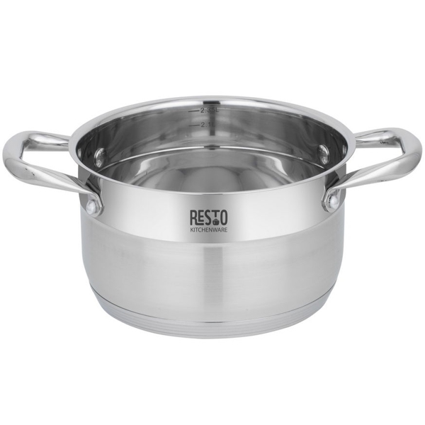 ქვაბი Resto 92103, 2.7L, 18cm, Silver