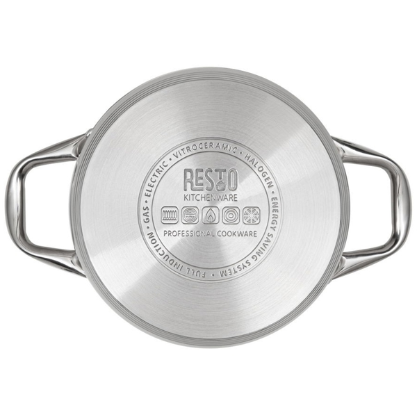 ქვაბი Resto 92103, 2.7L, 18cm, Silver