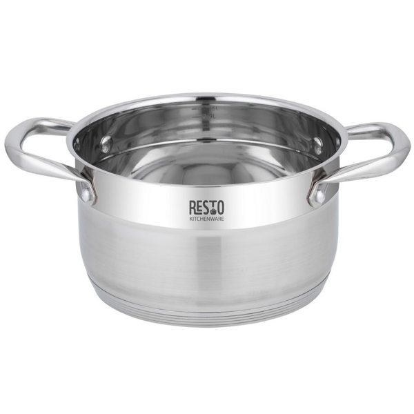 ქვაბი Resto 92104, 3.6L, 20cm, Silver