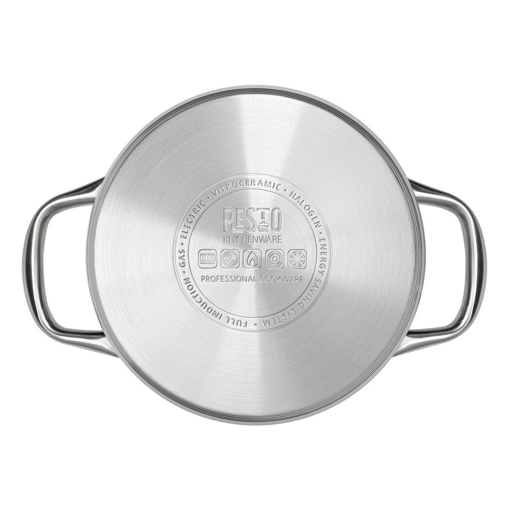 ქვაბი Resto 92104, 3.6L, 20cm, Silver