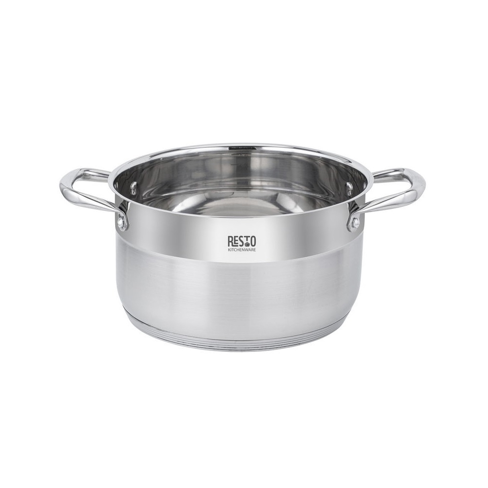 ქვაბი Resto 92105, 6.2L, 24cm, Silver