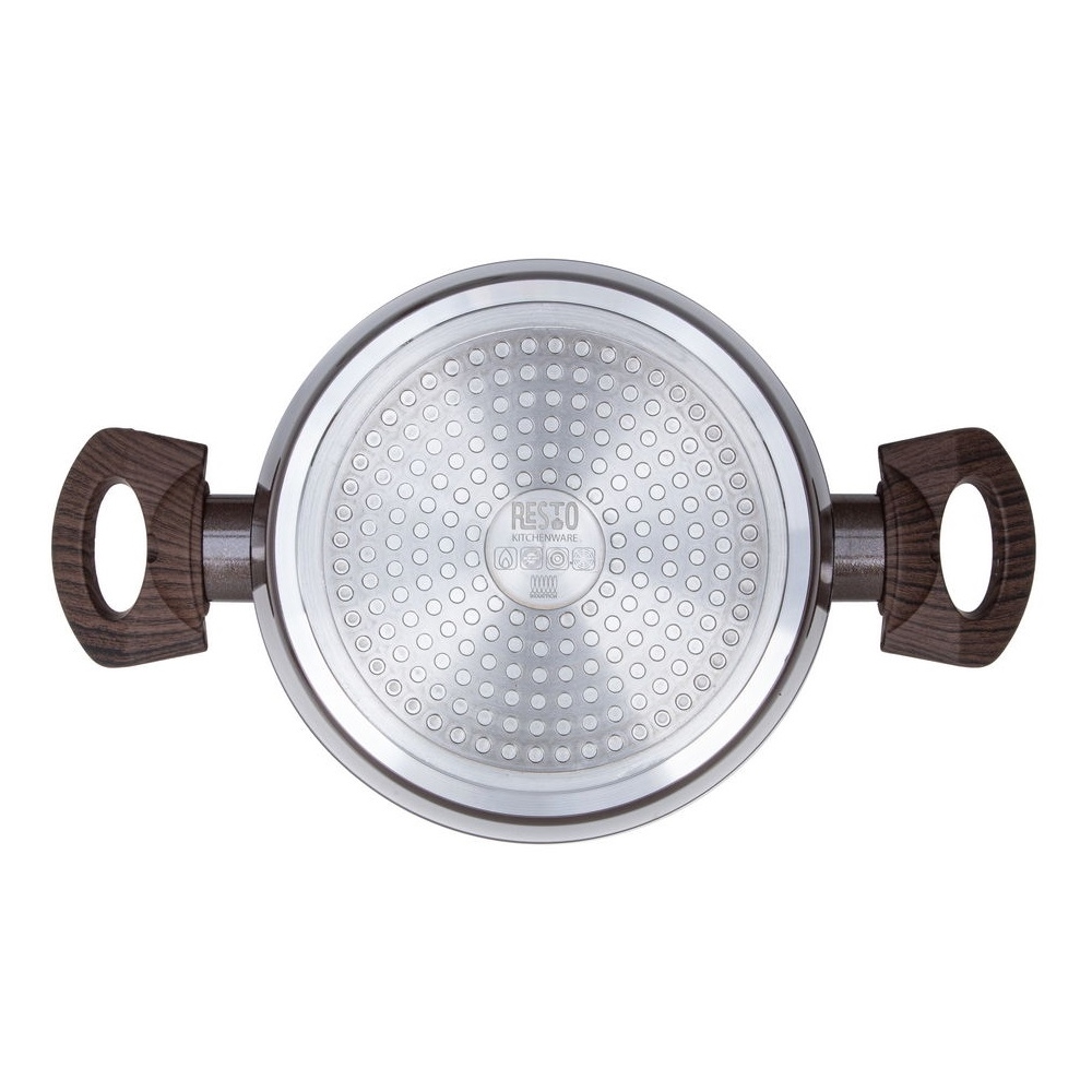 ქვაბი Resto 93018, 2L, 20cm, Brown Marble