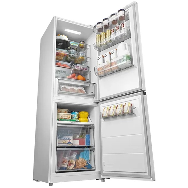 მაცივარი Midea MDRB470MGF01OM, 320L, A+, Refrigerator, White