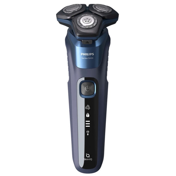 წვერსაპარსი Philips S5585/30, Electric Shaver, Black/Blue