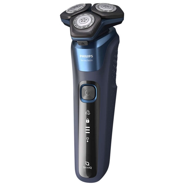 წვერსაპარსი Philips S5585/30, Electric Shaver, Black/Blue