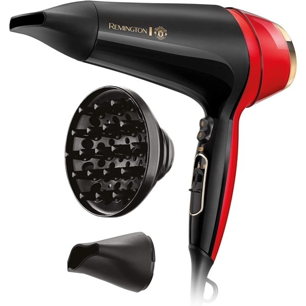 თმის საშრობი Remington D5755, 2400W, Hair Dryer, Black/Red