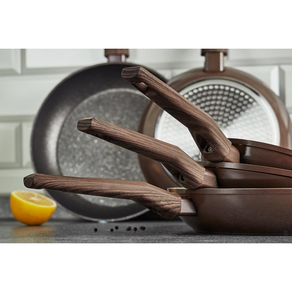 ტაფა Resto 93021, 22cm, Brown