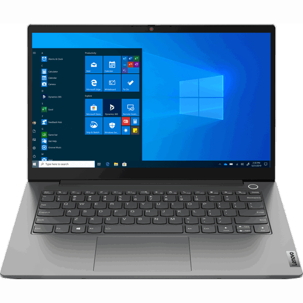 ნოუთბუქი Lenovo 20VD000CRU ThinkBook G2, 14", i7-1165G7, 8GB, 512 GB SSD, Integrated, W10 Pro, Grey