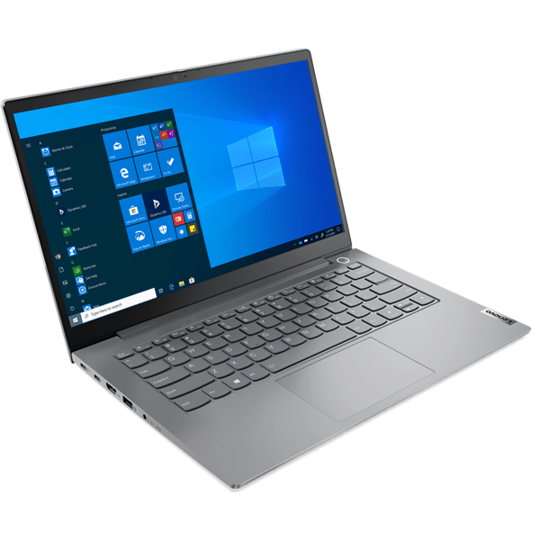 ნოუთბუქი Lenovo 20VD000CRU ThinkBook G2, 14", i7-1165G7, 8GB, 512 GB SSD, Integrated, W10 Pro, Grey