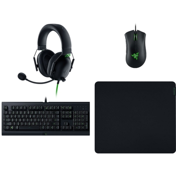 კლავიატურა+კომპლექტი Razer RZ85-02742300-B3M1 Bundle V2, Wired, All In One, Black