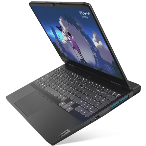 Lenovo 82S900VARK IdeaPad 3, 15.6", i5-12450H, 16GB, 512GB SSD, RTX3060 6GB, Black