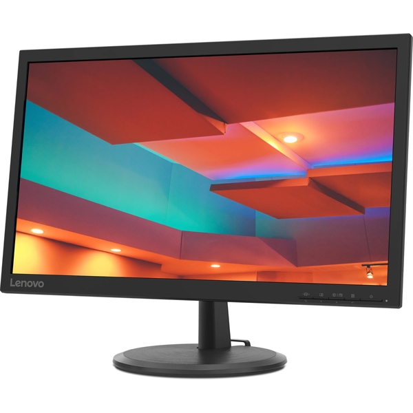 მონიტორი Lenovo 66ADKAC1EU 21.5", Monitor, FHD, TN, HDMI, VGA, Black