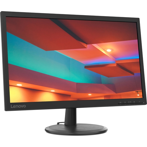 მონიტორი Lenovo 66ADKAC1EU 21.5", Monitor, FHD, TN, HDMI, VGA, Black