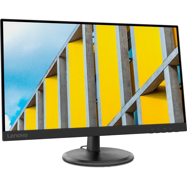 მონიტორი Lenovo 66B8KAC6EU D27-30, 27", Monitor, FHD, VA, HDMI, VGA, Black