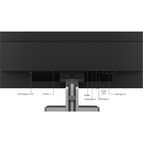 მონიტორი Lenovo 66C9UAC1EU L32p-30, 31.5", Monitor, UHD, IPS, HDMI, DP, USB-C, Black