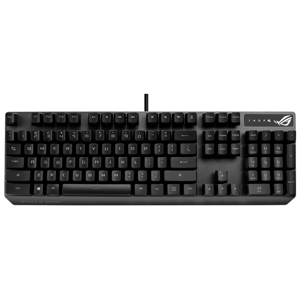 კლავიატურა Asus 90MP0240-BKUA01 Scope RX RD, Wired, USB, Gaming Keyboard, Black