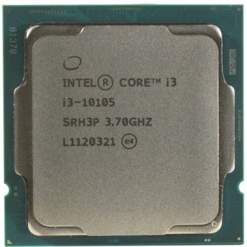 პროცესორი Intel i3-10105, 6MB Cache, up to 4.4 GHz, Trey