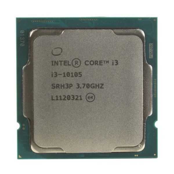 პროცესორი Intel i3-10105, 6MB Cache, up to 4.4 GHz, Trey