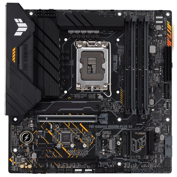 დედა დაფა Asus Tuf 90MB1940-M0EAY0 B660M-PLUS D4, LGA 1700, DDR4, 128GB