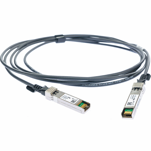 MikroTik XS+DA0001, Direct Attach Cable, RJ45, 1m, Black