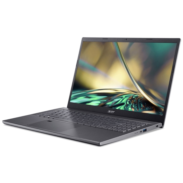 ნოუთბუქი Acer NX.K3MER.003 Aspire 5, 15.6", i3-1215U, 8GB, 256GB SSD, Integrated, Steel Gray