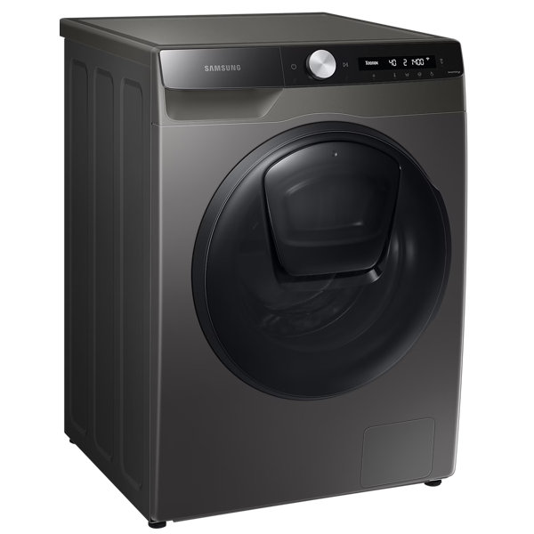 Samsung WD80T554CBX/LP, 8Kg, A, 1400Rpm, 73Db, Washing+Dryer Machine, Inox